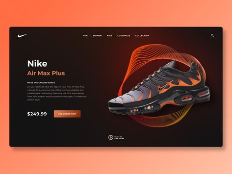 Shoe Website, Sneaker Website, Restaurant Website Design, Ui Design Principles, Interactive Web Design, Shoe Advertising, Poster Template Design, Sneaker Posters, Fashion Poster Design