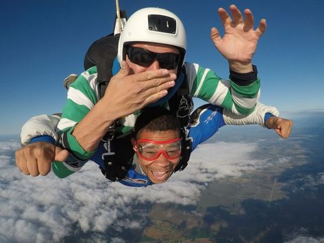 23 of the Best Skydiving Quotes and Captions for Social Media Skydiving Quotes, Skydiving Pictures, Sky Dive, Sky Diving, Les Brown, Perfect Word, Skydiving, Experience Gifts, A Kiss