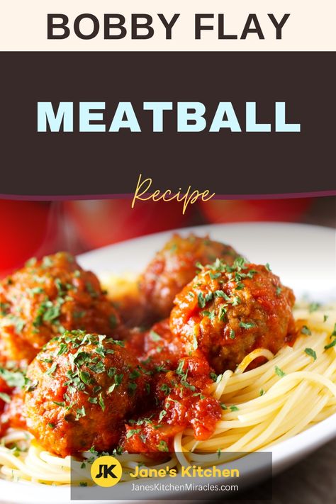 Meatballs with sauce on pasta Bobby Flay Meatballs, Meatballs Crockpot, Different Meats, How To Cook Meatballs, Crock Pot Meatballs, Italian Pasta Dishes, Meatball Recipe, Bobby Flay, Meatballs Recipe