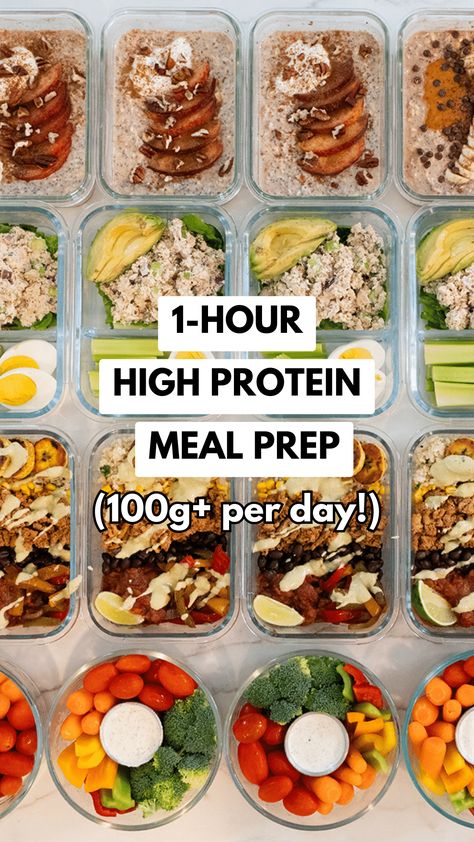 This healthy meal prep menu is for a for work week. All of the recipes are high protein, healthy, and super easy to make. This entire meal prep menu can be whipped up in about one hour. All recipes are gluten free. #mealprep #healthyeating Weightlifting Meal Plan For Women, Sample High Protein Meal Plan, High Protein Meal Prep Gluten Free, Bulk Meal Prep Families, 1200 Calorie Diet Meal Plans Low Carb High Protein, Meal Prep Gym Fitness, High Protein Meals Women, Fat Loss Meal Prep For The Week, Protein Focused Meal Prep