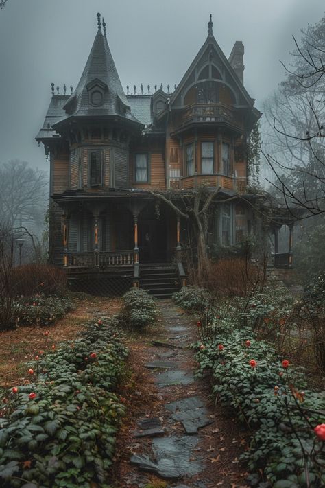 Southern Gothic House, Feeling Uneasy, Dark Carnival, Creepy Old Houses, Creepy Clowns, Scary Houses, Old Victorian Homes, Scary Stories To Tell, Creepy Houses