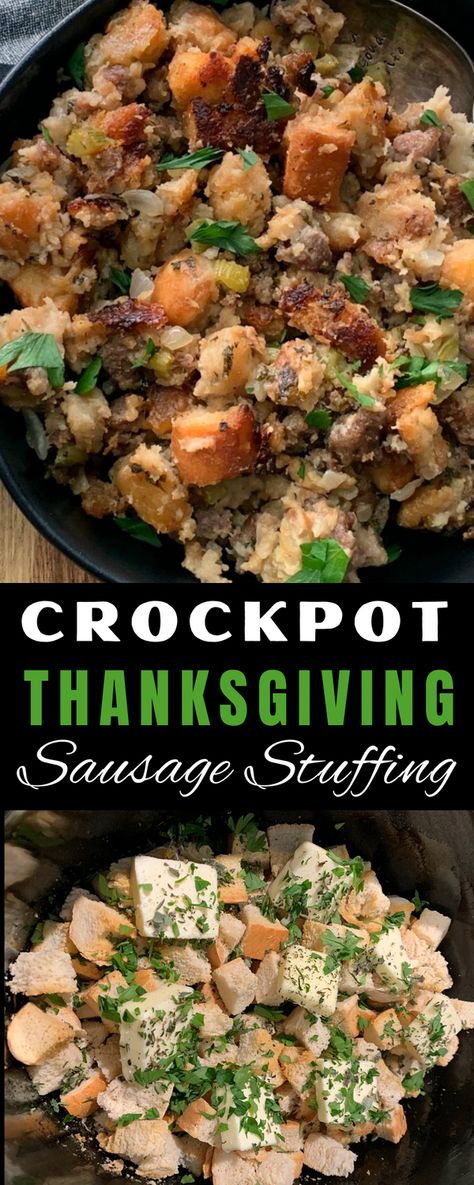 Crockpot Stuffing Thanksgiving, Easy Crockpot Stuffing, Side Dishes Crockpot, Stuffing Recipes Crockpot, Thanksgiving Side Dishes Crockpot, Thanksgiving Recipes Side Dishes Veggies, Crockpot Stuffing, Thanksgiving Recipes Side Dishes Easy, Thanksgiving Dinner For Two