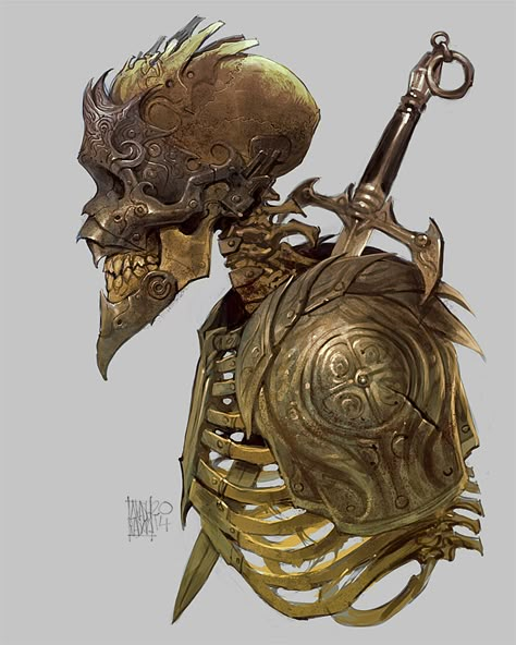 ArtStation - Undead, Arash Radkia Character Designing, Muster Tattoos, Heroic Fantasy, 다크 판타지, Fantasy Monster, Fantasy Armor, Arte Fantasy, Creature Concept, Fantasy Inspiration