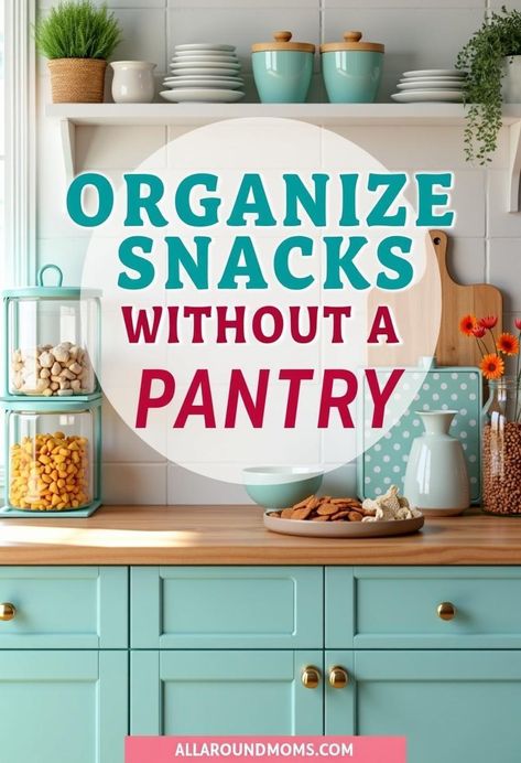 Organizing snacks without a traditional pantry requires innovative storage solutions and clever use of space. Homeowners can maximize kitchen efficiency by repurposing unused areas, implementing smart container systems, and creating visually appealing displays. These creative approaches not only keep snacks fresh and accessible but also add personality to the kitchen. Discover how to transform your snack storage and optimize limited space. Chip Organization Storage Ideas, Snack Storage Ideas Small Spaces, Snack Pantry Organization, Organize Snacks, Traditional Pantry, Organizing Snacks, Kitchen Efficiency, Kitchen Cupboard Organization, Snack Organizer