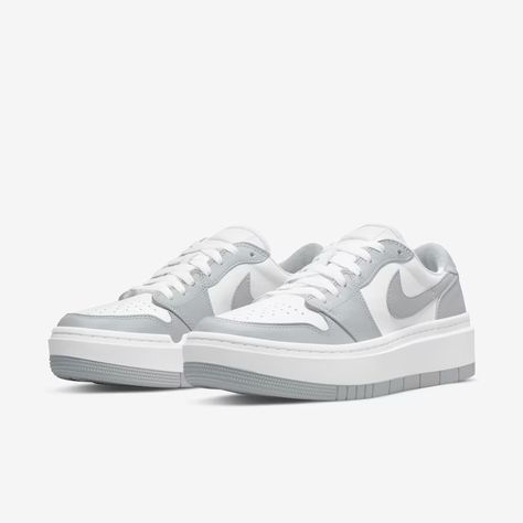 Air Jordan 1 Low Elevate, Air Jordan 1 Elevate Low, Jordan 1 Elevate Low, Jordan 1 Elevate, Jordan Model, Jordan Grey, Tenis Nike, Baskets Nike, Womens Air Jordans