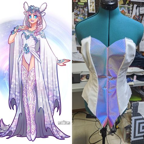 Light Fury Cosplay, Sunset Dragon, Everyday Cosplay, Light Fury, Progress Lighting, Dragon Design, Httyd, Princess Zelda, Felt