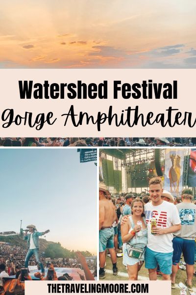 Watershed Camping at The Gorge Amphitheater Watershed Music Festival, Watershed Festival, Pnw Aesthetic, Pnw Travel, Pacific Northwest Travel, Festival Guide, Country Music Festival, Vacation Inspiration, Country Concert