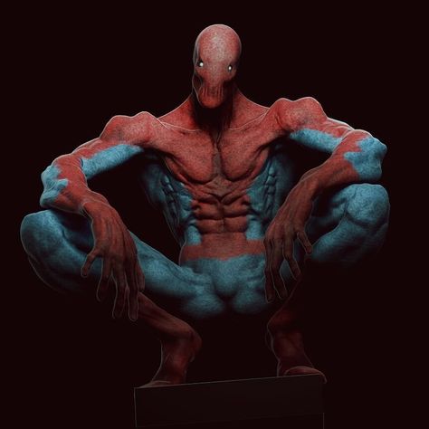 ArtStation - Spider, Roman Anohin Spider Human Hybrid, Junggi Kim, Book Reference, Small Soldiers, Creepy Spider, Monster Concept Art, Hero Costumes, Marvel Comics Art, Animation Reference