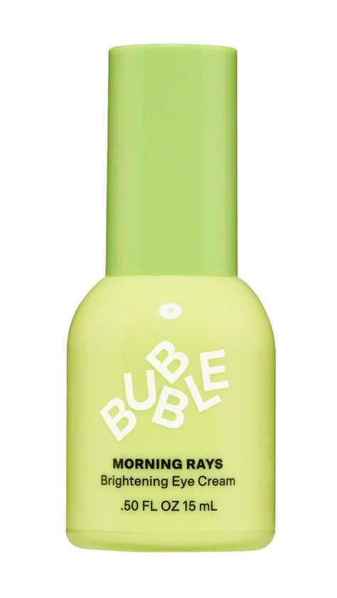 Bubble Morning Rays Brightening Eye Cream Skincare Morning, Bubble Skincare, Make Your Eyes Pop, Brightening Eye Cream, Sephora Skin Care, Perfect Skin Care Routine, Cream Serum, Skin Care Order, Pretty Skin