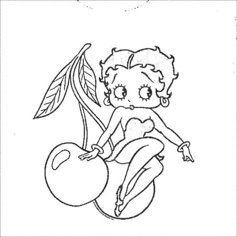 Y2k Coloring Pages Printable, Y2k Colouring Pages, Y2k Coloring Pages Free Printable, Coloring Pages Y2k, Cozy Colouring, Trippy Coloring Pages, Y2k Coloring Pages, Betty Boop Tattoos, Hello Kitty Colouring Pages