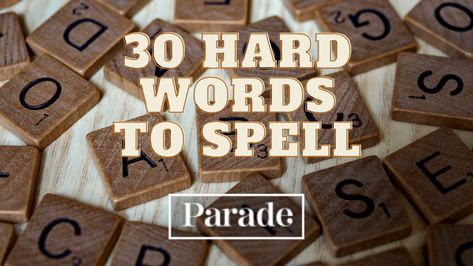 Hard Words To Spell, Test Your Friends, Difficult Words, Words To Spell, Commonly Misspelled Words, Double Consonants, O Words, Misspelled Words, Hard Words