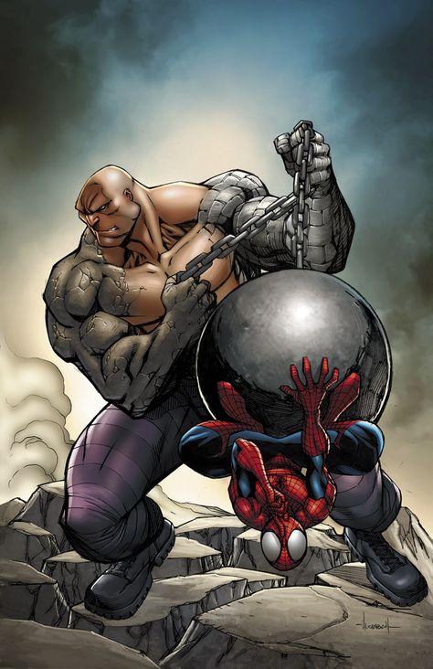 Marvel Comics Artwork, All Spiderman, Absorbing Man, Arte Nerd, Comics Anime, Comic Villains, Marvel Villains, Marvel Comic Character, Marvel Comic Universe