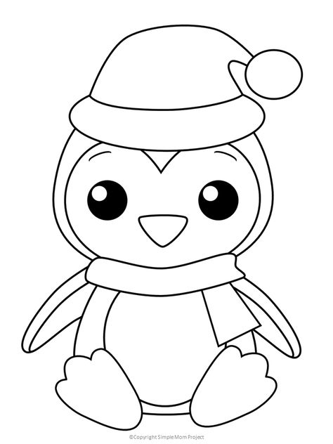 Click now to print these cute, FREE Christmas coloring pages and sheets for the whole family; toddlers, preschoolers, big kids, teens and adults! This Christmas coloring set comes with ornaments, Santa Claus, Seasonal Christmas signs, penguins, and Christmas trees! #Christmas #ChristmasColoring #ChristmasCrafts #SantaClaus #ColoringSheets #ColoringPages #SimpleMomProject Cute Santa Drawing, Santa Claus Coloring Pages, Santa Claus Drawing, Santa Coloring, Coloring Pages Cute, Free Christmas Coloring Pages, Penguin Coloring Pages, Coloring Set, Penguin Coloring