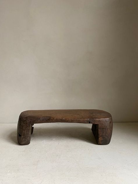 African benches & stools — The Corner by Andrea Lennon Wabi Sabi Furniture, Hand Carved Wooden Spoons, African Interior, Bali House, Bench Stool, Wooden Bench, Minimalist Interior, Old Wood, Small Living Room