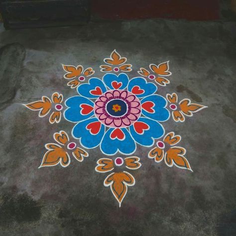 New Year Rangoli 2023, New Year Muggulu Designs, New Year Muggulu, New Year Rangoli, Muggulu Designs, Very Easy Rangoli Designs, Rangoli Designs Simple Diwali, Easy Rangoli Designs Diwali, Rangoli Side Designs