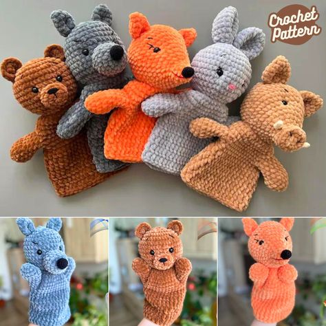 Easy crochet animals