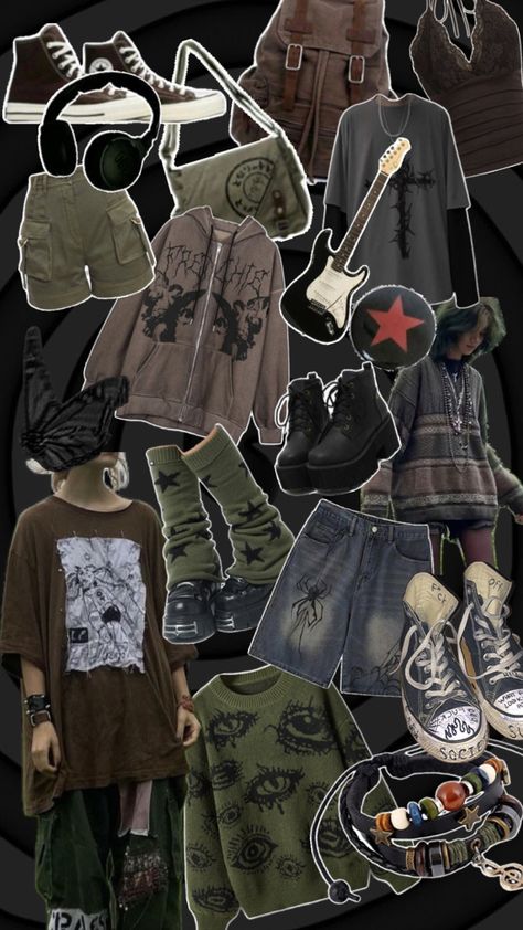 Goblincore Outfits, Fairy Grunge Outfit, Alt Clothes, Downtown Outfits, Hippie Outfits, Really Cute Outfits, Dream Clothes, Retro Outfits, Grunge Outfits