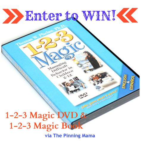 123 magic giveaway via thepinningmama 123 Magic, Classroom Discipline, Difficult Children, Magic Book, 1 2 3, My Heart, Dvd, Parenting, Books