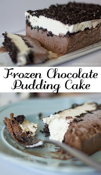 Oreo Pudding Cake, Best Summer Desserts, Oreo Pudding, Chocolate Pudding Cake, Slow Cooker Desserts, Frozen Chocolate, Oreo Dessert, Cream Desserts, Monkey Bread