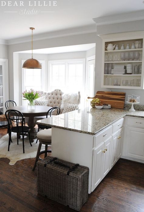 World Market Table, World Market Chair, Custom Jewelry Ideas, Diy Kitchen Countertops, Dear Lillie, Cottage Kitchens, Country Style Kitchen, Wonderful Weekend, Kitchen Reno