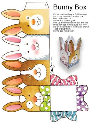 Dragonfly Treasure: Free Printable Easter Kid Crafts Diy – Velikonoce, Easter Printables Free, Origami Box, Easter Projects, Easter Printables, Bunny Crafts, Easter Time, Easter Activities, Rainbow Loom