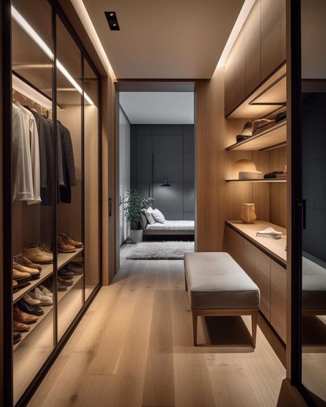 Dream Closet Design, Closet Design Layout, Walk In Closet Design, Luxury Closets Design, Modern Closet, Wardrobe Interior Design, Bedroom Closet Design, 아파트 인테리어, Design Room