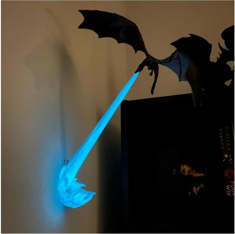 Generic 3D Print Dragon - 2024 New 3D Print Night Lamp Dragon Book Nook, Dragon Flame Book Nook, Dragon Figurine, Dragon for Home Bookshelf Decor, 3D Printed Angry Dragon Lamp Decor (Blue), Standard - Amazon.com Dragon Room Decor, Angry Dragon, Dragon Lamp, Home Bookshelf, Dragon Flame, Dragon Flying, Dragon Light, Dragon Book, Home Bookshelves