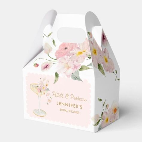 Petals and Prosecco Floral Garden Bridal Shower for $3.10 - Bridal Box Petals And Prosecco, Bridal Shower Champagne, Garden Bridal Showers, Bridal Boxes, Garden Baby Showers, Bridal Favors, Bridal Shower Favor, Wedding Shower Favors, Bridal Brunch