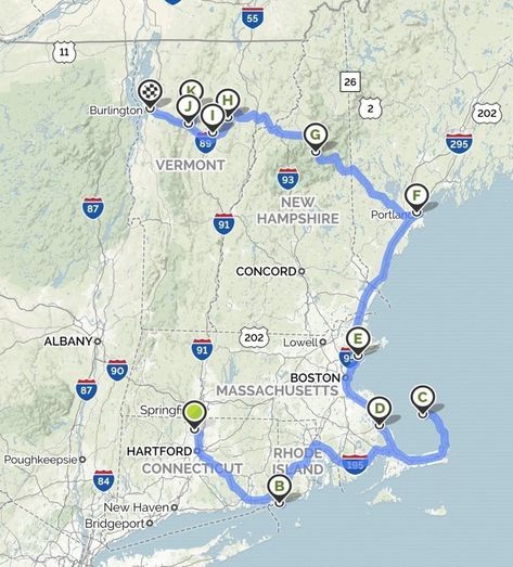 New England Road Trip Map, Northeast Road Trip Fall, Northeast Road Trip Summer, Northeast Road Trip, England Road Trip Itinerary, Trip Couple, England Road Trip, Maine Road Trip, England Vacation