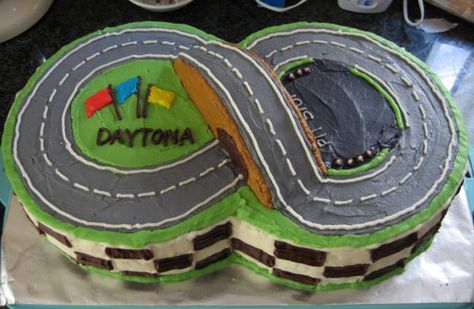 My friends were having a race car themed birthday party for their son, who was turning 3. What better way to celebrate than with a racetrack with flaming car candles? :) I made this racetrack using… Number 8 Race Track Cake, Car Themed Cakes Boys, Racetrack Cake, Vanilla Curd, Race Car Themed Birthday Party, Race Track Cake, Car Themed Birthday Party, Race Car Cake, Thomas Cake