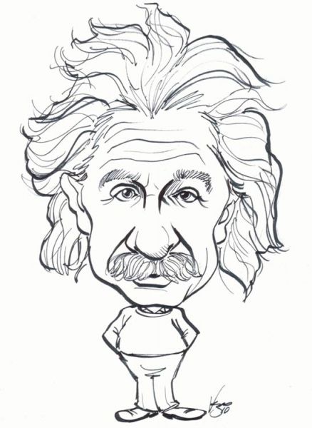 Celebrity Caricature Gallery of Albert Einstein - About Faces Entertainment How To Draw A Caricature, Cartoon Caricature Sketches, Karikatur Drawing Sketches, Comedy Drawings, Caricature Drawing Celebrities, Caricature Drawing Sketches, Characture Drawings, Celebrity Caricatures Sketch, Einstein Sketch