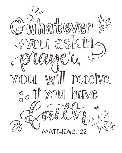 A free printable coloring page of a memory verse for kids to memorize and color. Memory Verse Coloring Pages, Vintage Bible Pages Printable, Bible Scripture Coloring Pages, Faith Printables Free, Verse Drawings Scriptures, Free Bible Verse Coloring Pages, Scripture Coloring Pages Printables Free, Christian Coloring Pages Free Printable, Prayer Coloring Pages For Kids