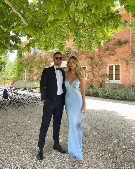 Revolve Wedding Guest Dress, Formal Wedding Guest Dress Spring, Summer Black Tie Dress, Blue Wedding Guest Dress Summer, Light Blue Gowns Elegant, Wedding Guest Summer Dress, Light Blue Elegant Dress, Wedding Looks For Guests Outfits, Cool Wedding Guest Outfit