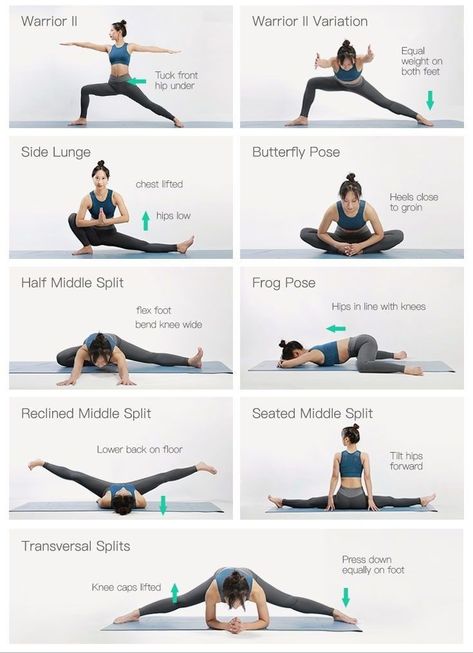 Splits Yoga, Flexibility Splits, Crow Yoga, Fitness Poses, Seated Yoga, Toddler Yoga, Split Yoga, Wall Yoga, Yoga Poses For Two