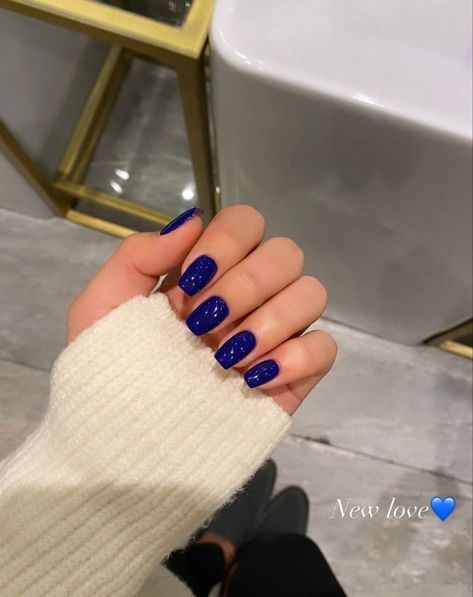 Bold Colored Nails, White And Blue Nails Short, Short Classy Nails, Nails Light Pink, Fake Nails White, Colourful Nails, Milky Nails, Nagel Tips, Colorful Nails