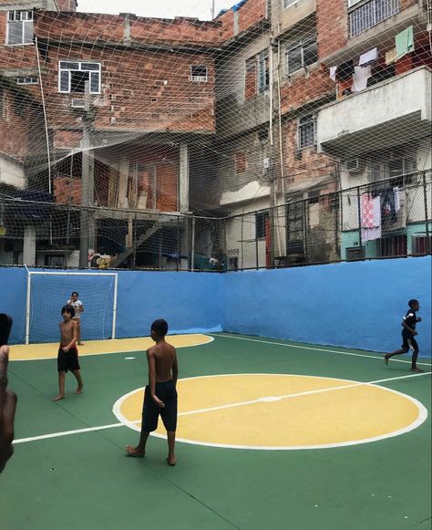 Brazil Life, Street Football, Street Soccer, Brazilian People, Brazil Culture, Dream Landscape, Football Pitch, Central America, Tennis Court