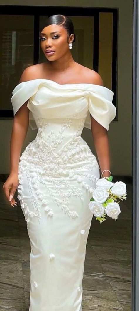 Civil Wedding Dresses Courts, Civil Dress, Short Wedding Gowns, Civil Wedding Dresses, Classy Wedding Dress, Stylish Wedding Dresses, Lace Dress Styles, Dinner Dress Classy, Fancy Wedding Dresses