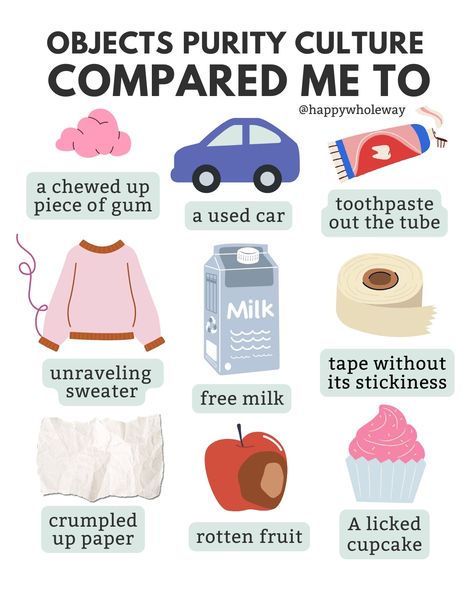 Objects Purity Culture Compared Me To Crumpled Piece Of Paper, Purity Culture, Rotten Fruit, Free Quiz, Piece Of Paper, Paper Cupcake, The Tube, Paper Tape, Our Body