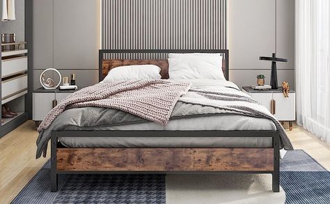 Platform Bed Frame With Storage, Platform Bed Frame Full, Bed Frame Sizes, Twin Size Bed Frame, Full Size Bed Frame, Full Bed Frame, King Size Bed Frame, Wooden Headboard, Dreams Beds