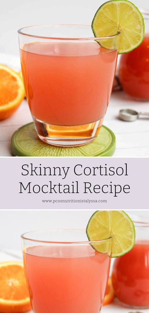 Try this low calorie adrenal mocktail! It's a fun infused water guava nectar drink. This viral cortisol mocktail is a skinny, low calorie option. Follow this low calorie mocktail recipe for a skinny cortisol mocktail that's trending on TikTok! Low Calorie Mocktail, Adrenal Mocktail, Mocktail Recipe Easy, Cortisol Mocktail, Cortisol Diet, Best Mocktail Recipe, Healthy Morning Drinks, Low Calorie Alcoholic Drinks, Guava Nectar