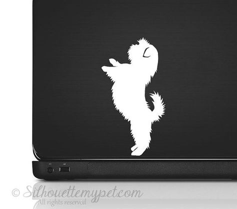 Shih Tzu Silhouette Vinyl Sticker Decal Good by silhouetteMYpet Tattoo Perro, Tatoo Dog, Small Dog Tattoos, Dogs Tattoo, Paint Your Pet, Silhouette Tattoos, Bff Tattoos, 강아지 그림, Silhouette Vinyl