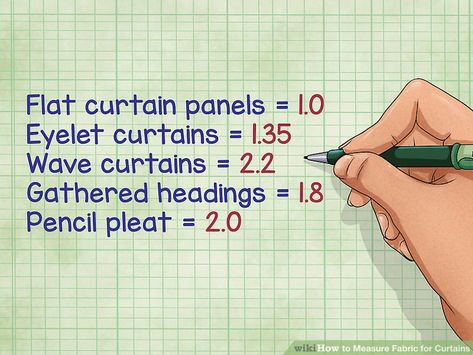 Different Types Of Clothes, Diy Drapes, Yardage Chart, Curtain Sewing Pattern, Fabric For Curtains, Measuring Curtains, Wave Curtains, Diy Window Treatments, No Sew Curtains