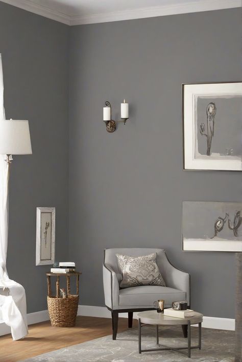 1. Grizzle Gray
2. Wall Paint
3. Living Room
4. Westpear Interiors Wall Paint Living Room, Gray Wall Paint, Grizzle Gray, Paint Living Room, Living Room 2024, Repulse Bay, Light Oak Floors, Grey Walls Living Room, Gray Painted Walls