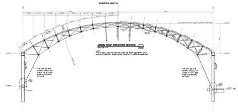 Atrium Roof, Space Truss, Truss Structure, Campus Design, Steel Structure Buildings, Steel Trusses, Steel Frame Construction, Roof Construction, Roof Trusses