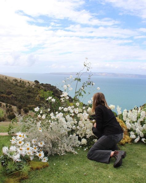 evebud/evie on Instagram: “One more for this beauty of a ceremony… still can’t get over the view from @dudleywines ❣️” Deconstructed Arch, Floral Arch Wedding, Floral Installations, Wedding Ceremony Arch, Editorial Wedding, Ceremony Arch, Ceremony Flowers, Floral Arch, White Lilies