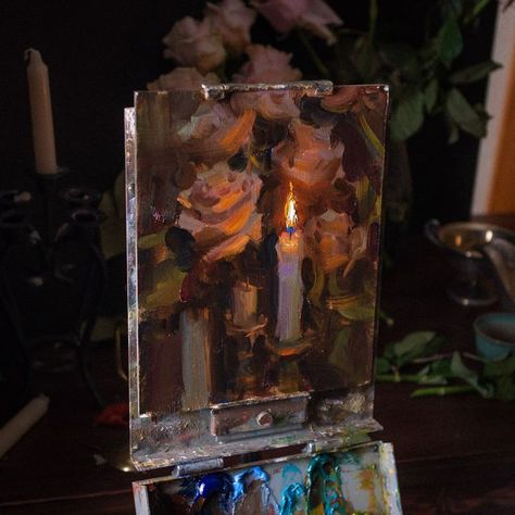 Tableau Art, Literature Art, Flower Art Painting, Art Inspiration Painting, Dreamy Art, Painting Art Projects, Art Block, Art Reference Photos, Pretty Art