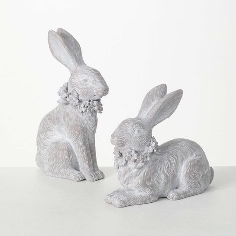 Search Rabbit Statue, Bunny Garden Statues, Bunny Figurines, Rabbit Figurines Home Decor, Textured Coat, Rabbit Figurine, Bunny Figurine, Long Island Ny, Decor Figurines