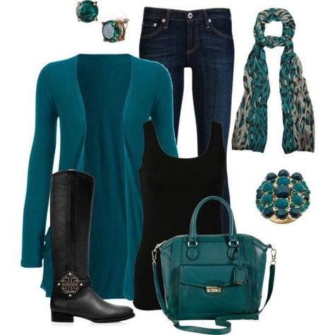 Teal Outfits, Fifties Fashion, Black Clothes, Business Casual Outfits, Work Fashion, Look Fashion, Work Outfits, Fashion And Style, Classy Outfits