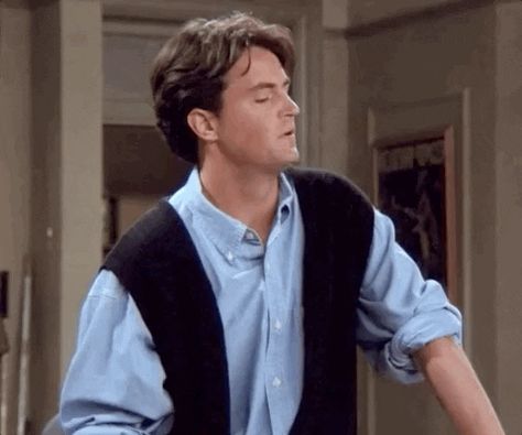 Unforgettable Quotes, Chandler Bing, Matthew Perry, Wooden Leg, Season 1, Gif, Quotes