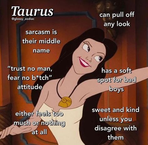 @taurussworld shared a photo on Instagram: “💖 credit @glossy_zodiac #taurus #taurusmemes #astromemes #astrologymemes #zodiacmemes #zodiac #zodiacsign #venus #astro #horoscope…” • Jan 26, 2021 at 7:17pm UTC Taurus Vibes, Taurus Zodiac Quotes, Taurus Memes, Taurus Personality, Taurus Zodiac Facts, Taurus Quotes, Astrology Taurus, Zodiac Funny, Taurus Woman